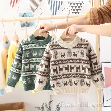 Sweater de mode à talon épais